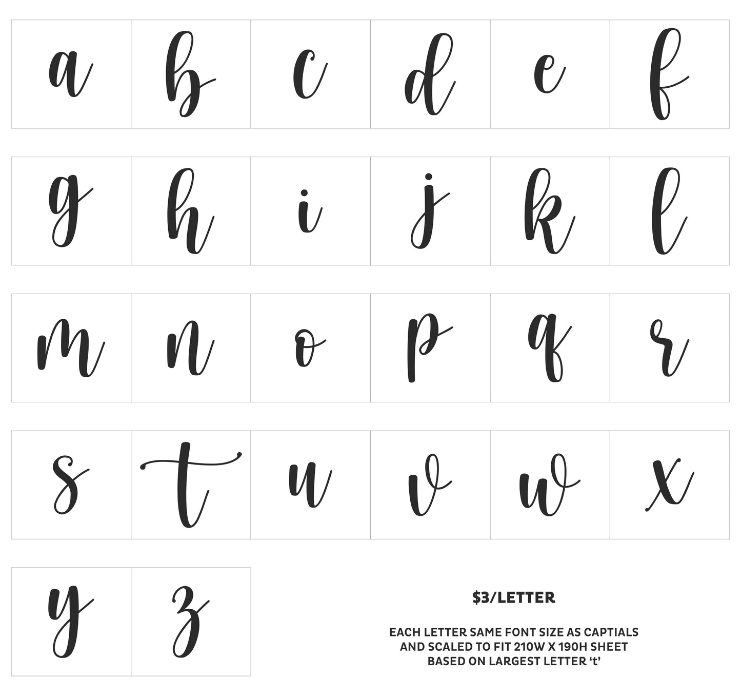 CUSTOM NAME DECALS
