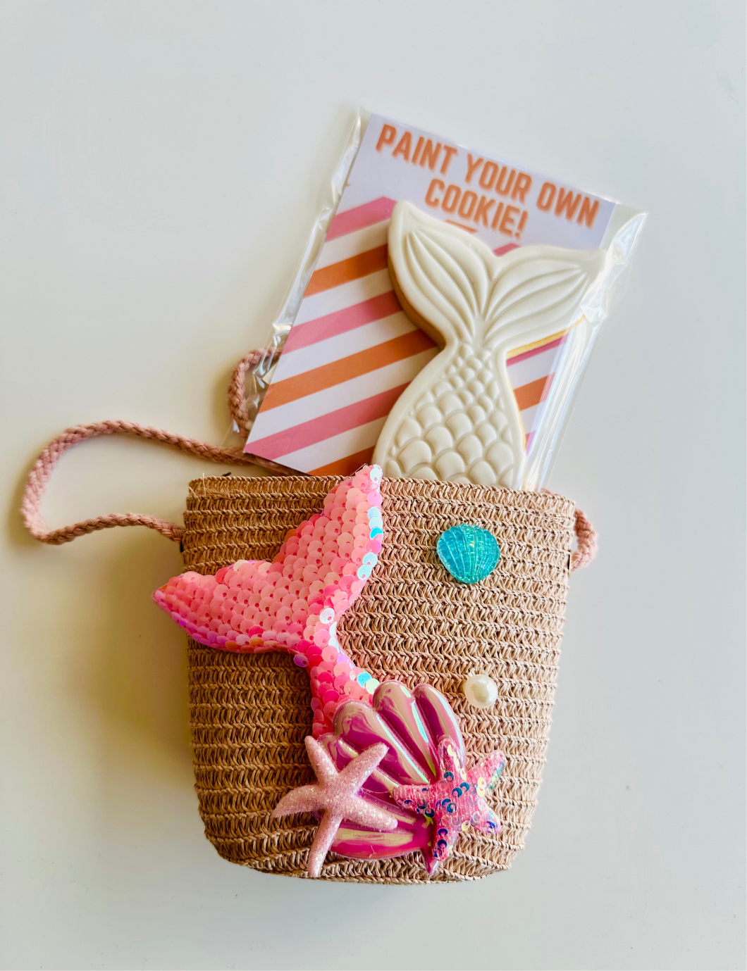 PAINT YOUR OWN COOKIE GIFT PACK - MERMAID