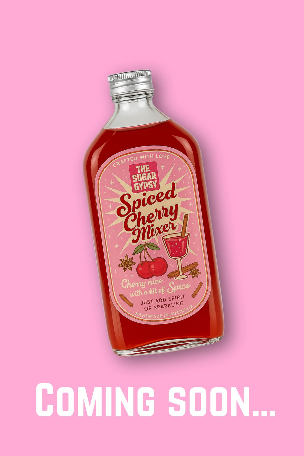 Spiced Cherry Cocktail Mixer