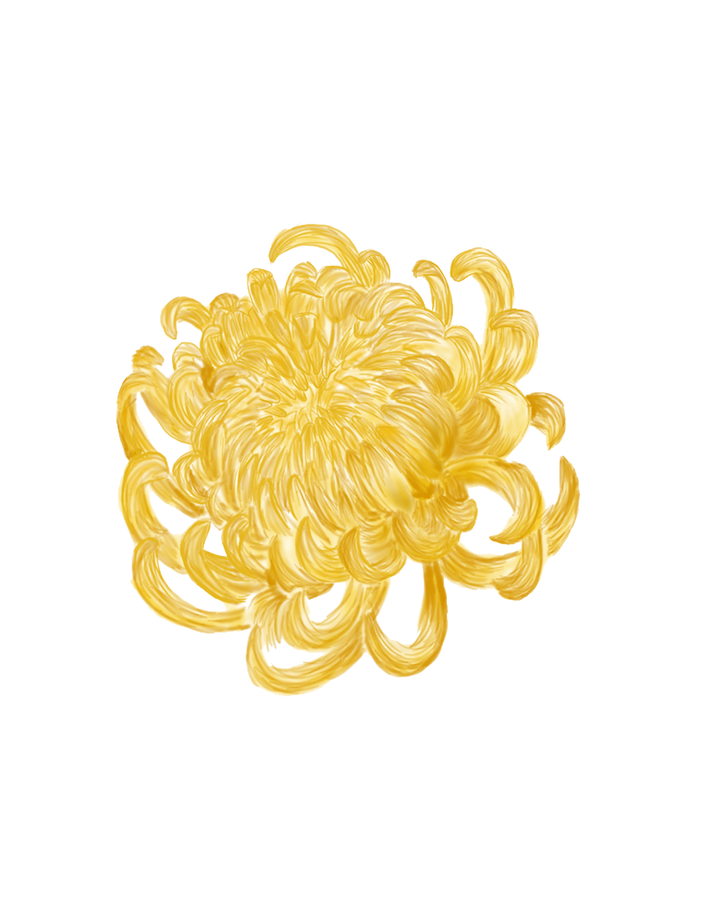 CHRYSANTHEMUM DECAL